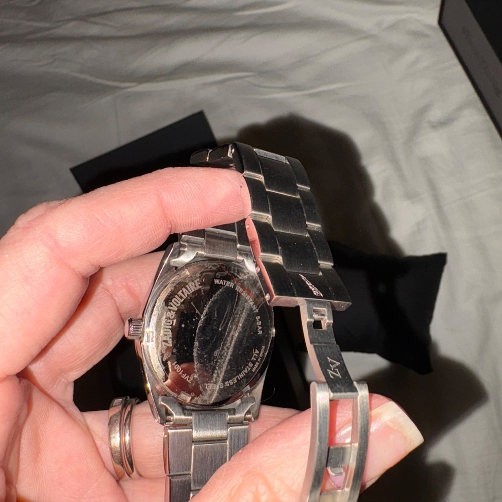 Zadig & Voltaire Stainless Steel Watch With Graphics - Picture 7 of 8